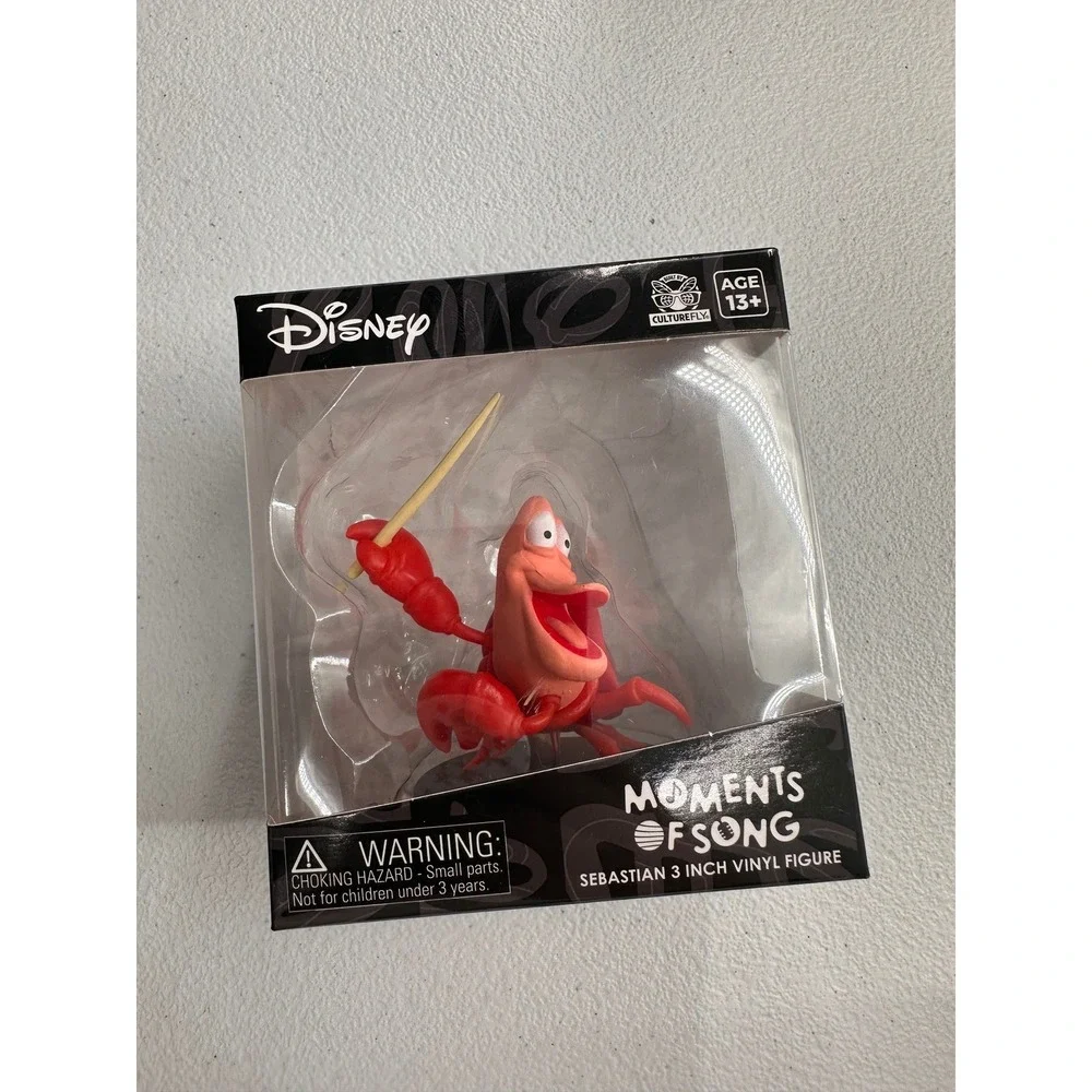 Disney CultureFly Moments of Song Sebastian Baloo 3 Inch Vinyl Figure Set 2 Pack